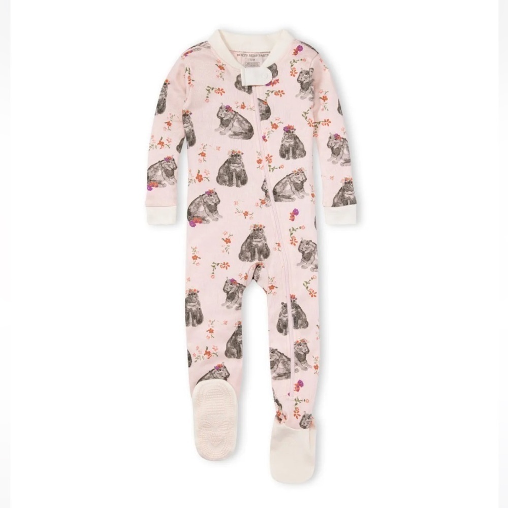 Hippie Hippos Organic Cotton Pajamas